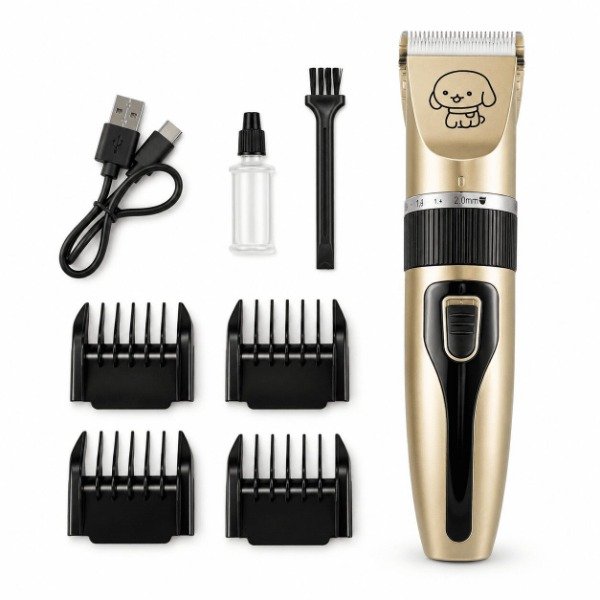 Producto - Cortadora de pelo para animales recargable con accesorios - 0