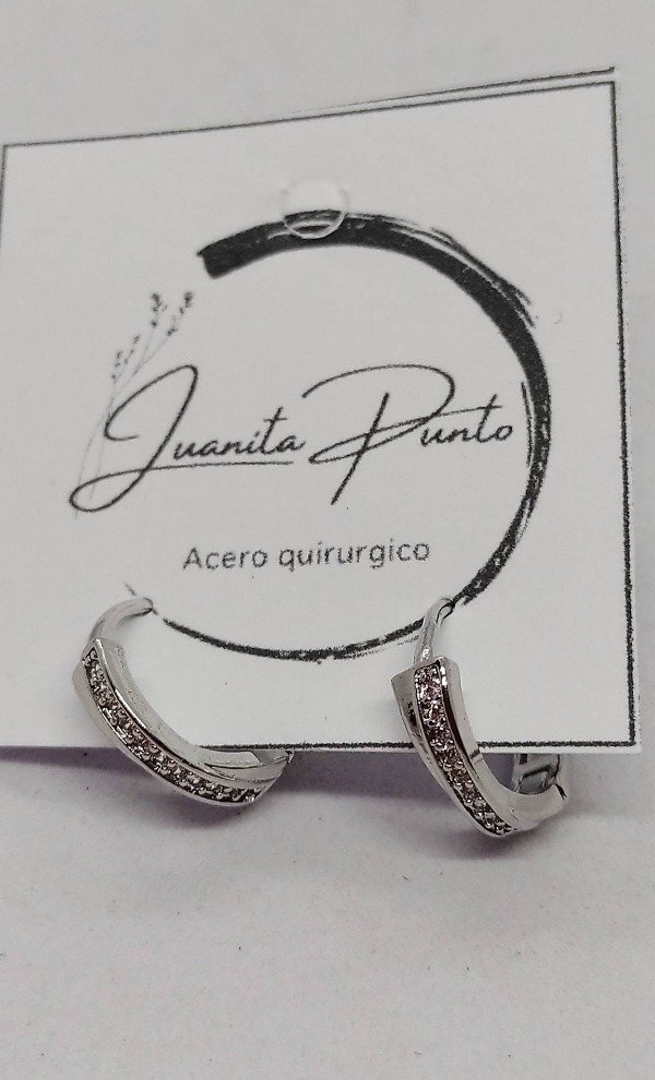 Producto - Mini argolla con strass