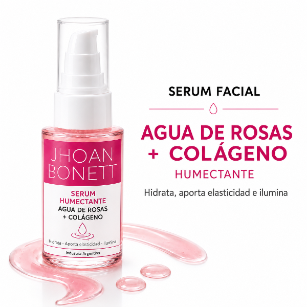 Producto - Serum HUMECTANTE AGUA DE ROSAS - 0
