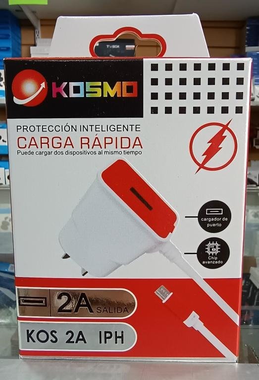 Producto - Cargador Kosmo 2A IPhone