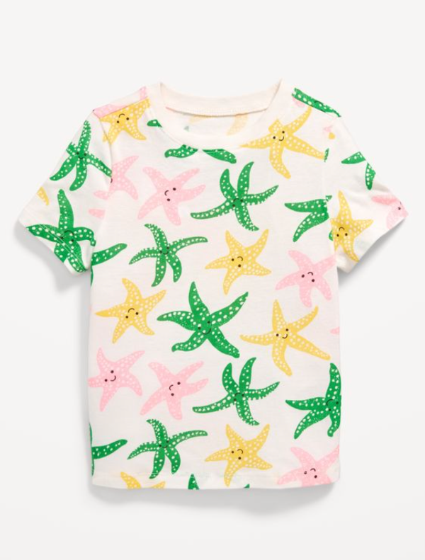 Producto - Remera para Niñas Marca OLD NAVY Estrellas de Mar