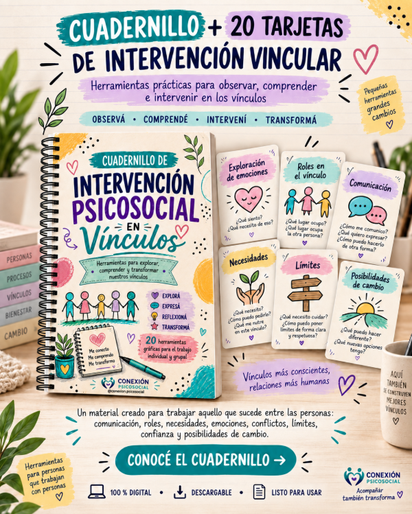 Producto - Cuadernillo de Intervención en Vínculos - 1