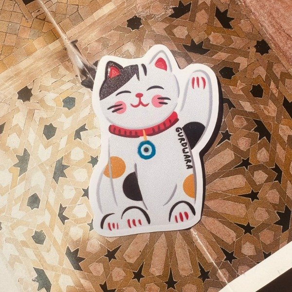 Producto - Sticker Mini Magic Cat Relieve