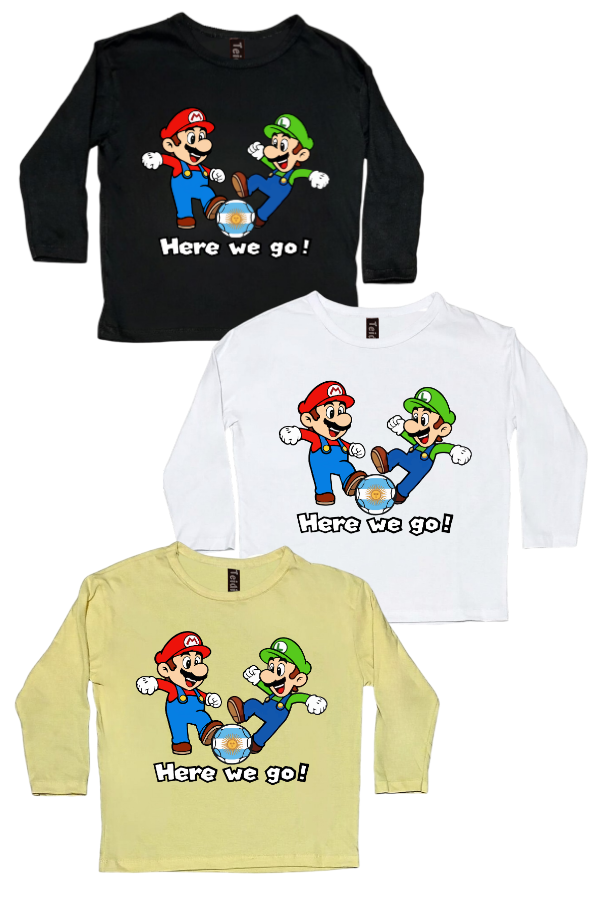 Producto - Camiseta Mario y Luigi Niño