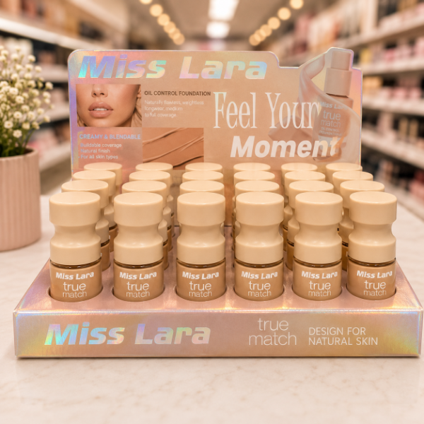 Producto - BASE MISS LARA TRUE MATCH ALTA COVERTURA MS297