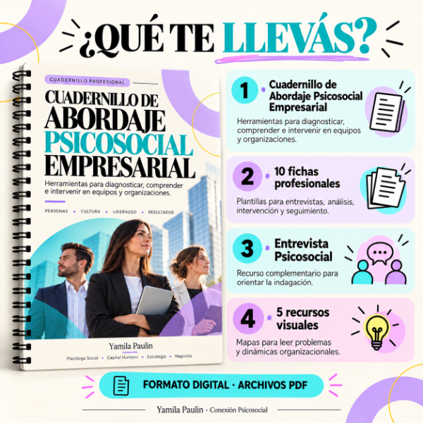 Producto - Cuadernillo de Abordaje Psicosocial Empresarial - 1