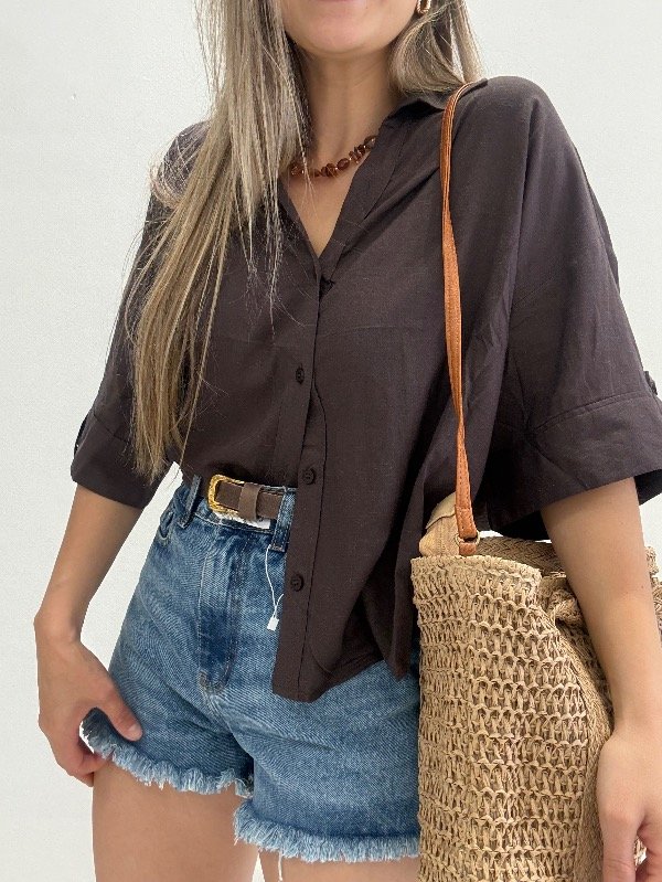 Producto - Camisa Safari manga corta