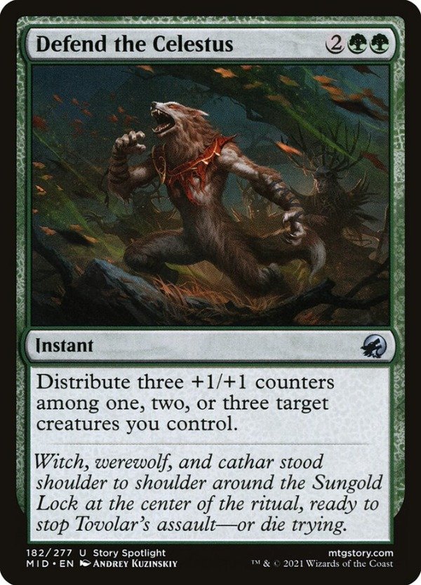Producto - Defend the Celestus #182  Innistrad: Midnight Hunt