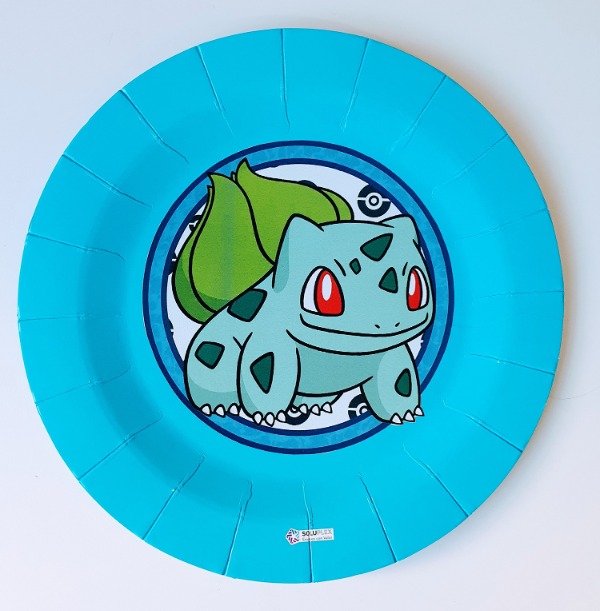 Producto - Pokemon Plato Descartables X 5 Unidades - 3