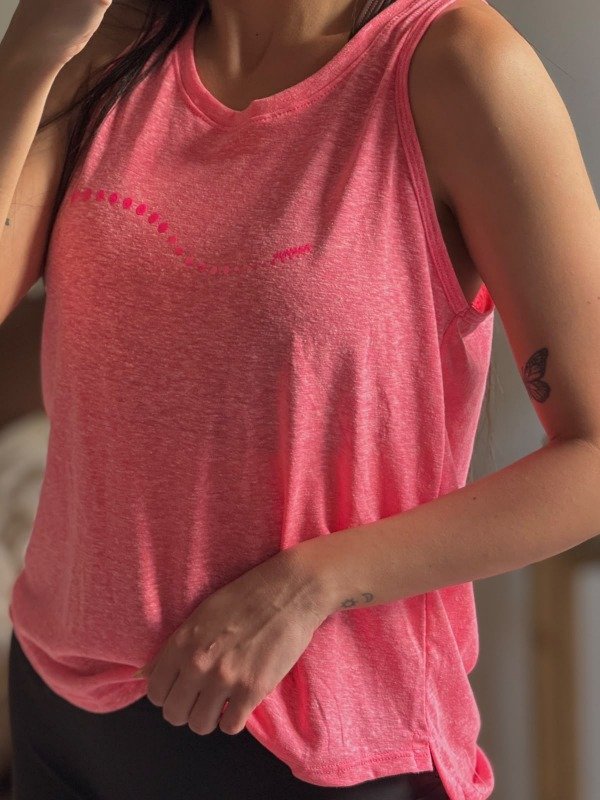 Producto - MUSCULOSA JERSEY ROSA FLÚO MGE