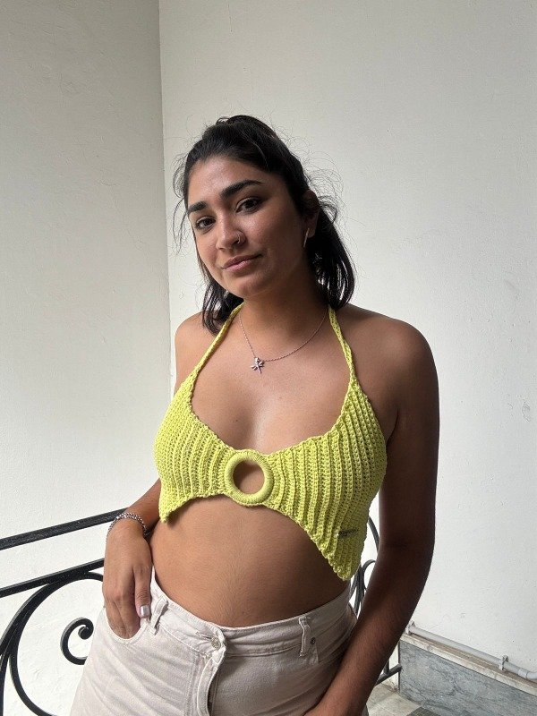 Producto - Top verde lima