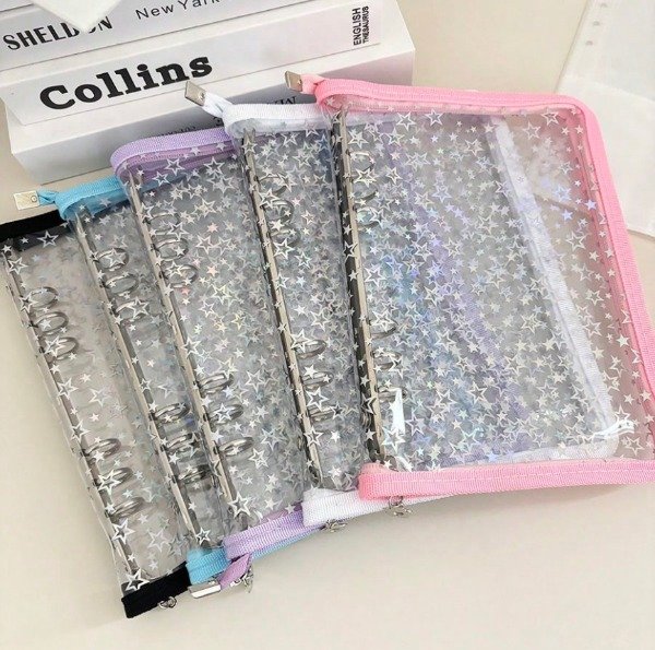 Producto - Binder a5 Estrellas Blanco - 1