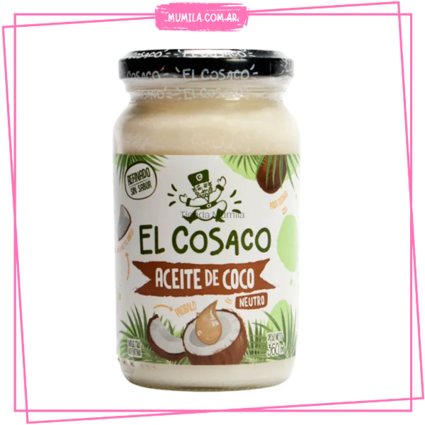 Producto - Aceite de coco El Cosaco x360ml