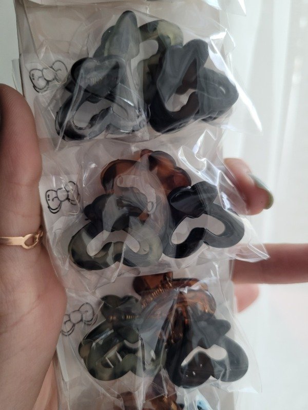 Producto - Pack 3 broches de corazón colores surtidos