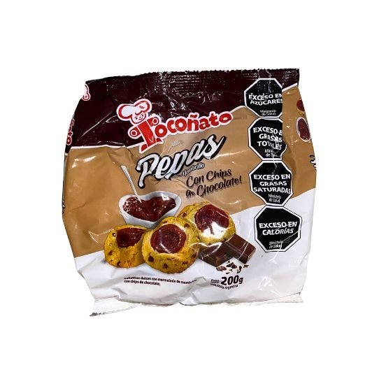 Producto - Galletas Pepas con Chips x200grs (Tocoñato)