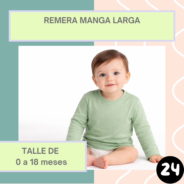 Producto - Remera Manga Larga Bebé