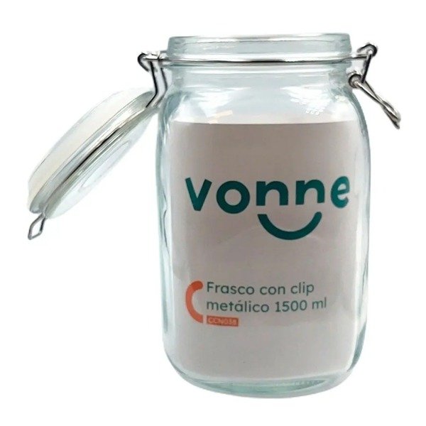 Producto - FRASCO VIDRIO VONNE 1500 ML - 1