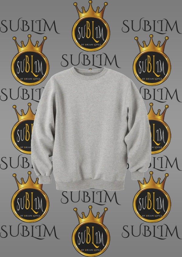 Producto - BUZO CUELLO REDONDO FRIZA PREMIUM SUBLIMABLE DE NIÑOS