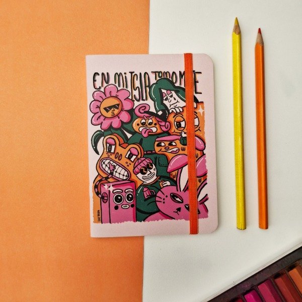 Producto - Libreta A6 Lisa - Tomo mate