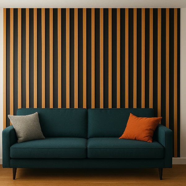 Producto - Placas Wall Panel PVC Bicolor Paraiso