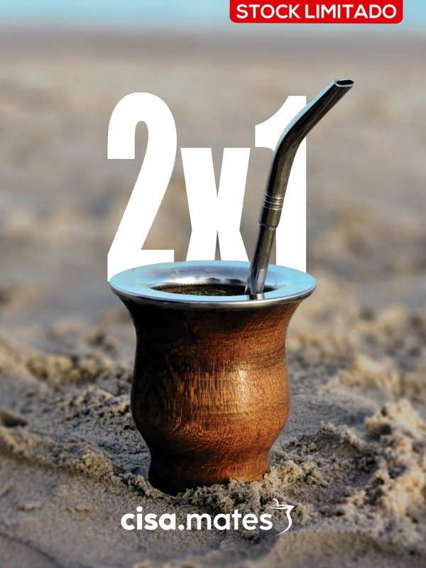 Producto - MATE ALGARROBO 2x1