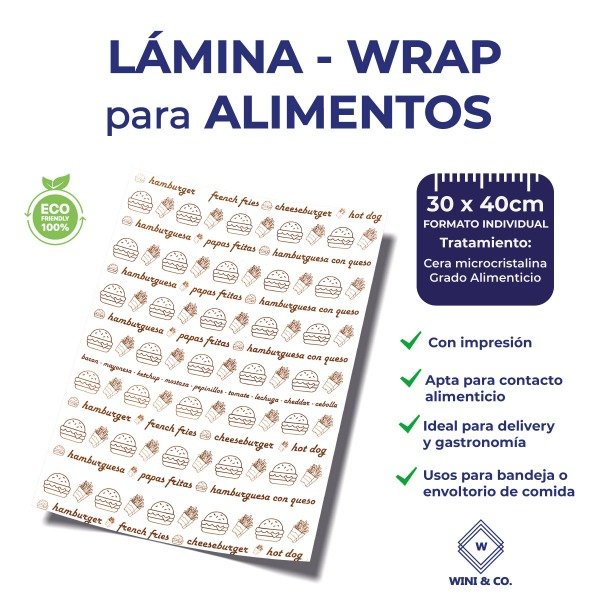 Producto - Laminas (Wraps) 30x40 MARRÓN