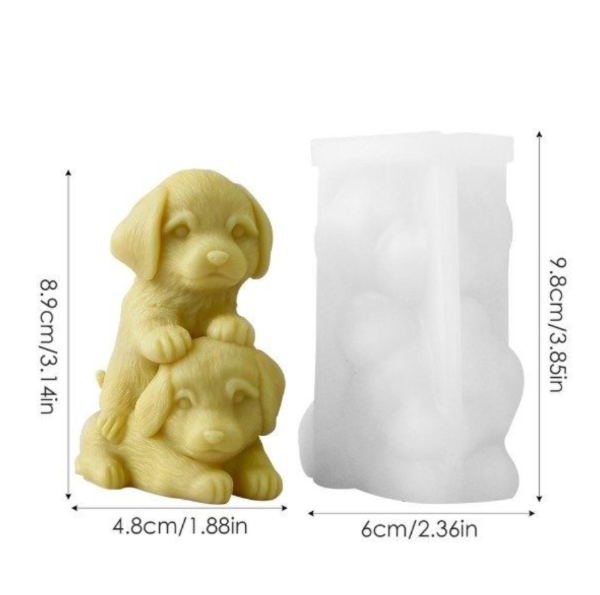 Producto - Molde perro duo A017