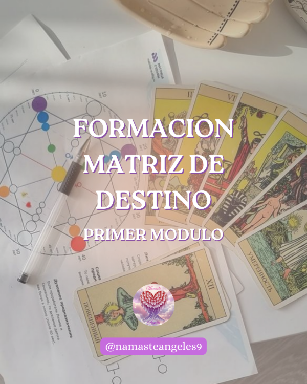 Producto - Formación Matriz de Destino (Primer Modulo)