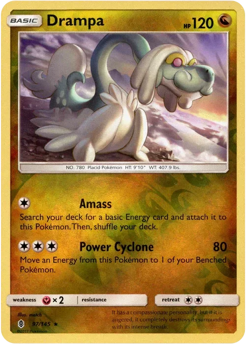 Producto - Drampa - 97/145 - Guardians Rising - Reverse Holo