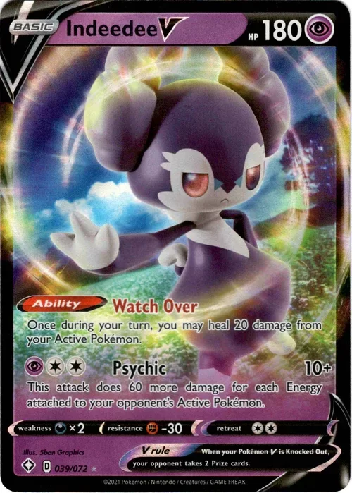 Producto - Indeedee V - 039/072 - Shining Fates - Holo