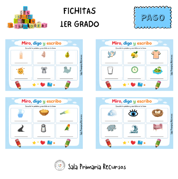 Producto - Escritura 1er grado