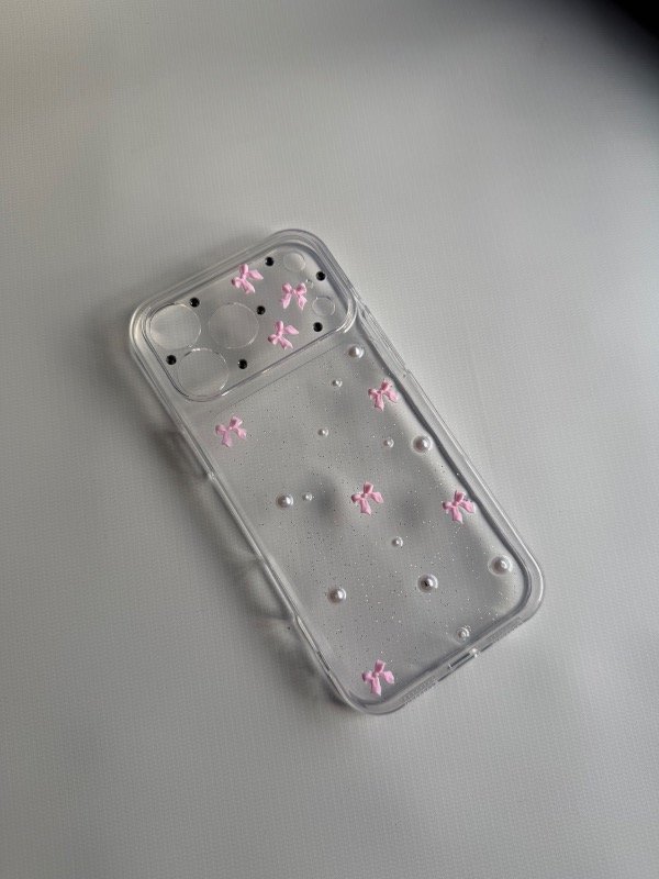 Producto - Funda Importada Moños Pink - 0