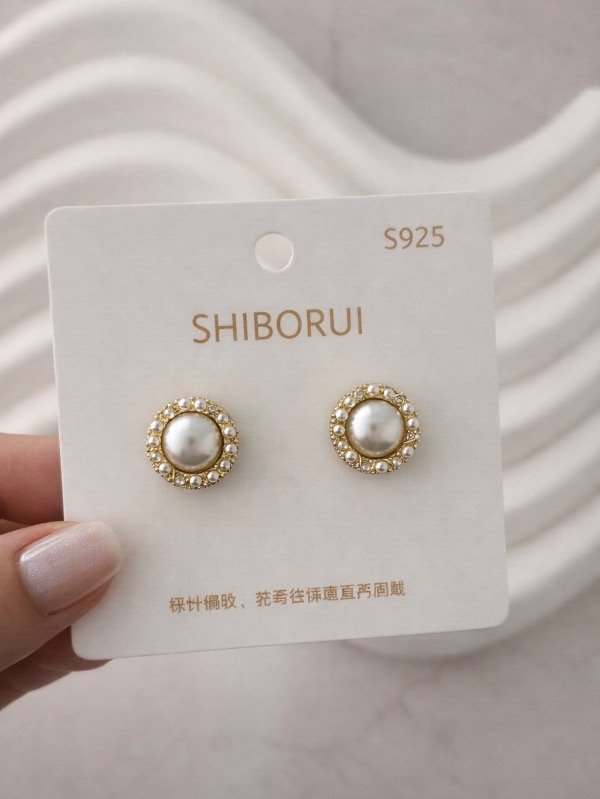 Producto - AROS FLOR CON PERLAS 2250