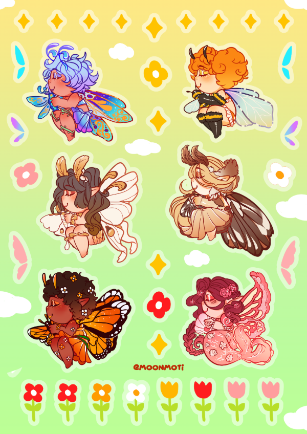 Producto - Sticker Set Haditas