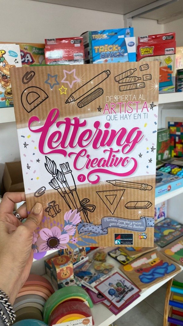 Producto - Libro "Lettering creativo 1"- Despierta al artista que hay en ti