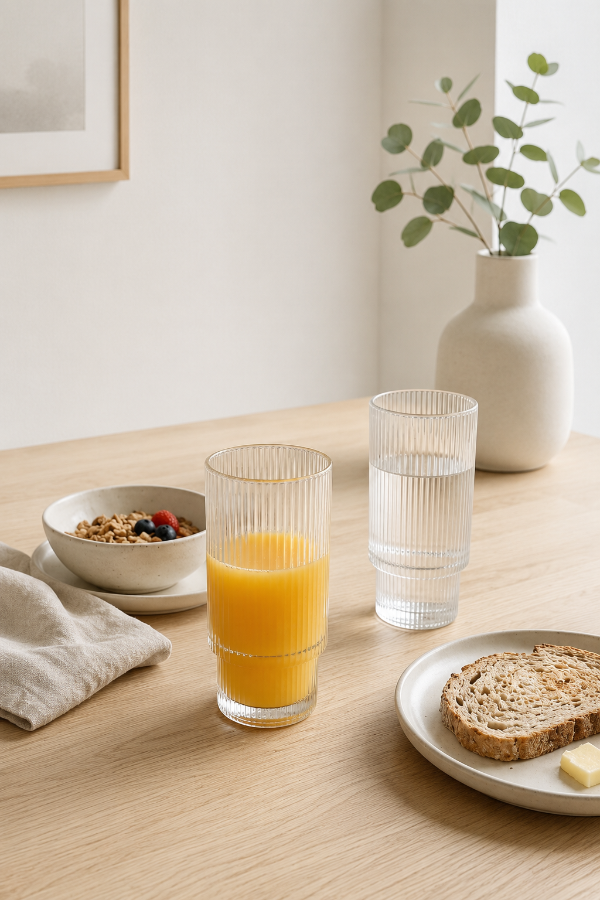Producto - SET X 6 VASOS ACANALADOS