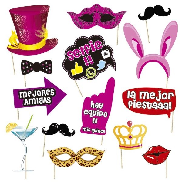 Producto - Props para fotos FIESTA DE 15