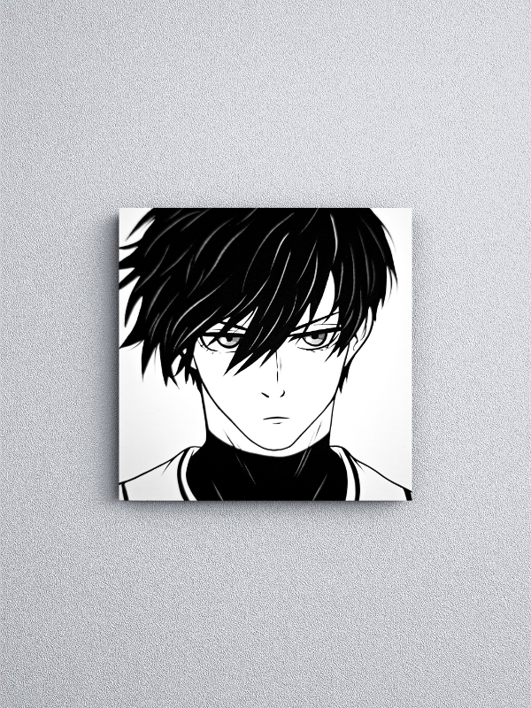 Producto - Cuadro Rin Itoshi -Blue lock- (12x12cm)