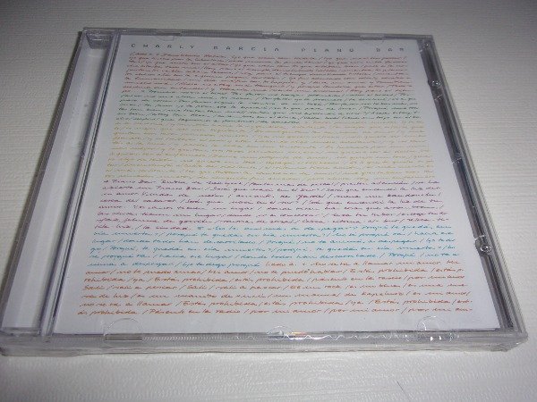 Producto - CD CHARLY GARCIA PIANO BAR NUEVO REED ACRILICO ARG L51