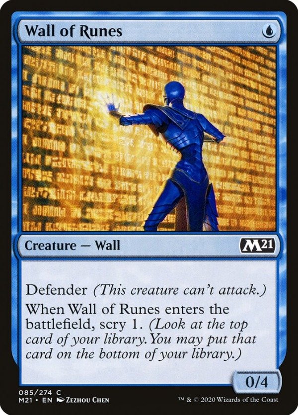 Producto - Wall of Runes  Core Set 2021