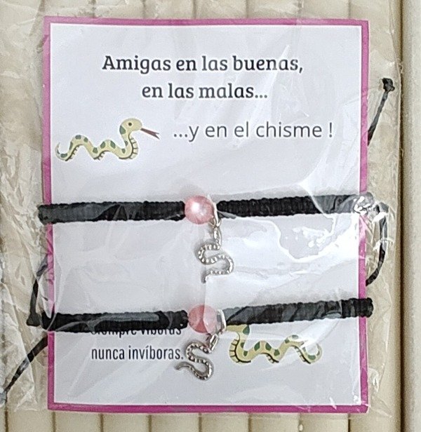Producto - Pulseras para compartir Rosa
