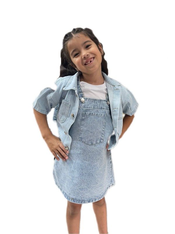 Producto - Camisa Jean Strass de Nena