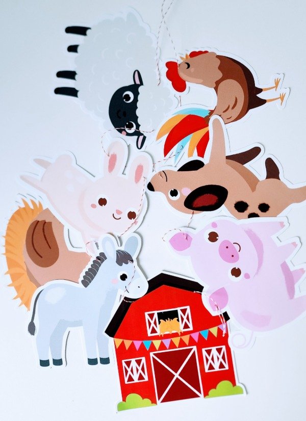 Producto - Animales de la Granja Cotillón Kit Cumpleaños Super Completo - 10
