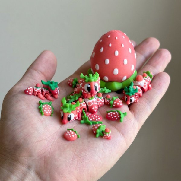 Producto - Dragón Frutilla con Huevo - 1