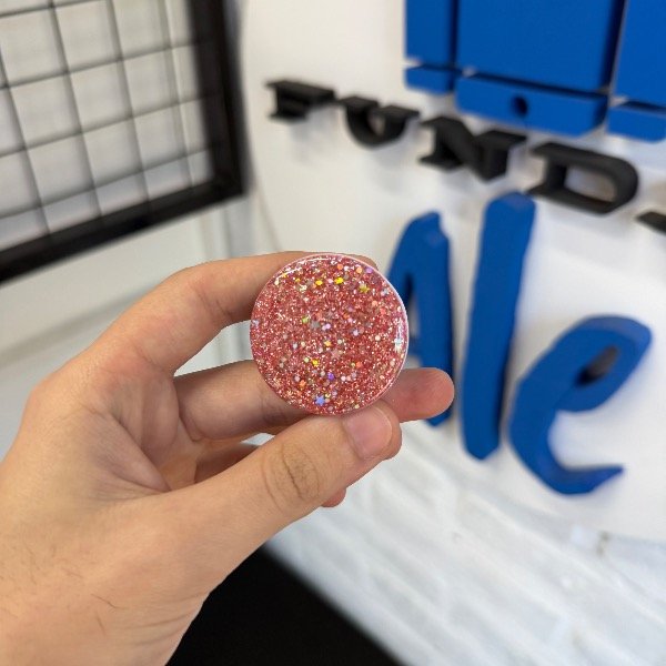 Producto - Pop Socket brilloso Rosa