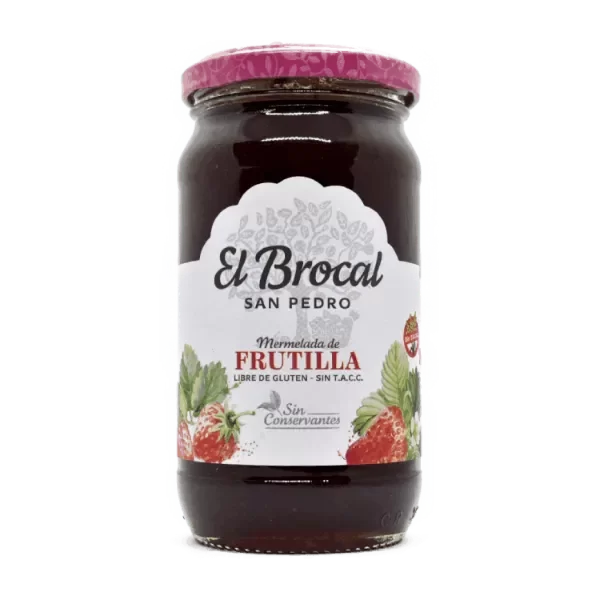 Producto - Mermelada frutilla 420g EL BROCAL