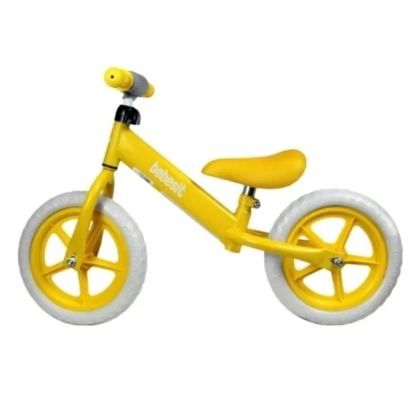 Producto - Camicleta Bebesit SL-3050 Rodado 12 Bicicleta de Equilibrio EVA Amarilla