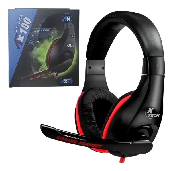 Producto - AURICULAR GAMER PC Y PS4 X180