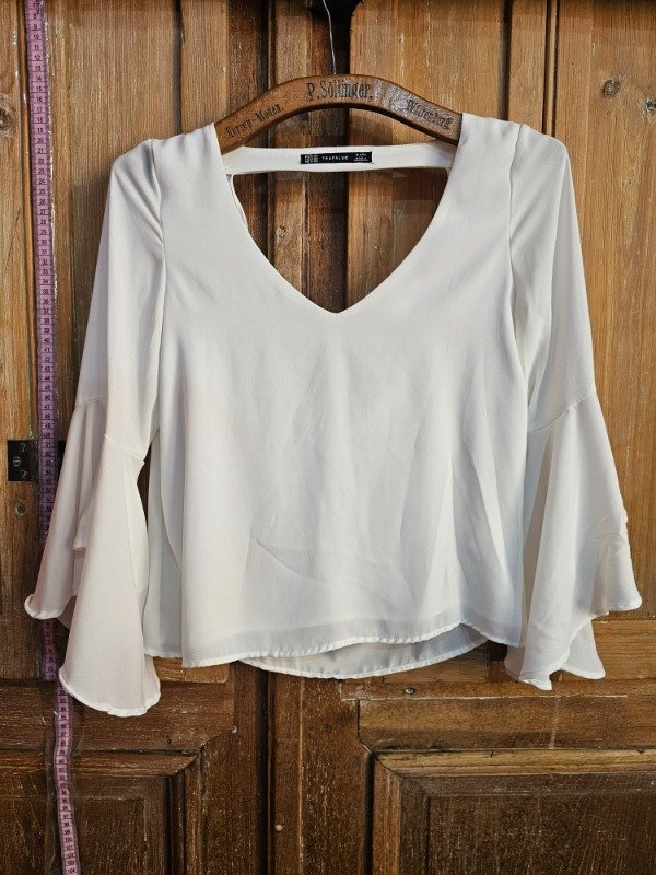 Producto - Blusa Zara Blanca t.XS