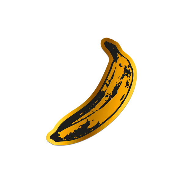 Producto - banana warhol - dorado